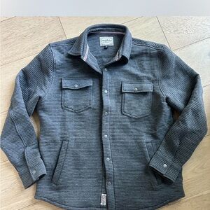 Flag & Anthem gray jacket, men’s light weight shirt jacket